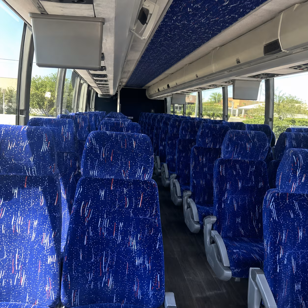 bellevue long distance charter bus rentals