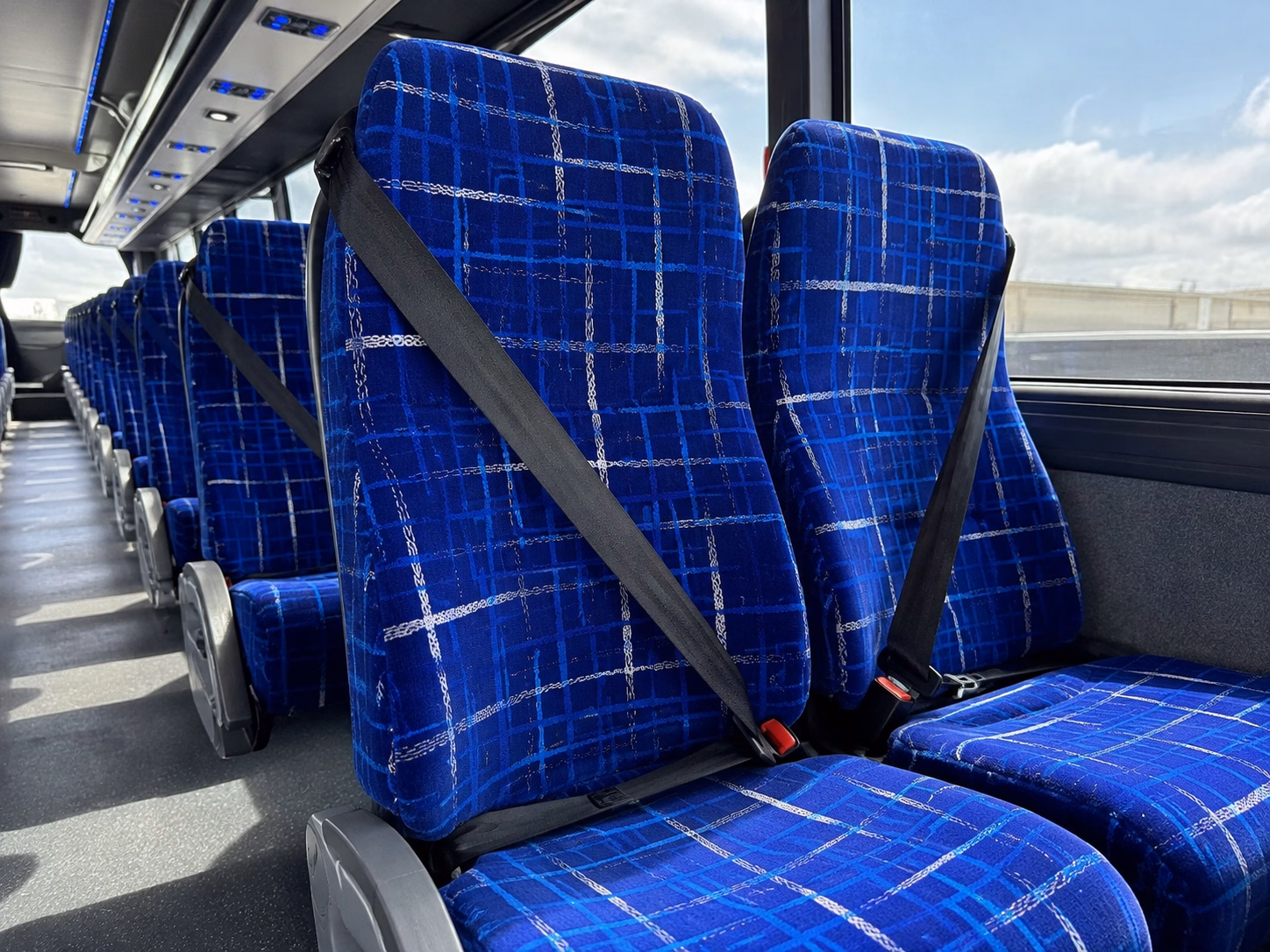 everett charter bus rental inside
