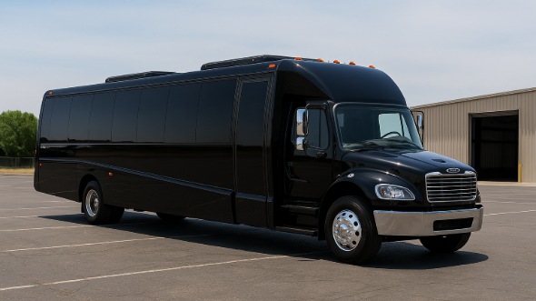 Exterior of Charter Bus Company Seattle's 20 Passenger Mini bus in Seattle