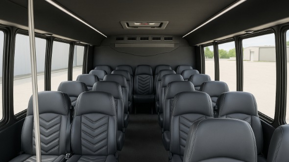 bothell 25 passenger minibus inside