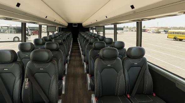bothell 28 passenger minibus inside