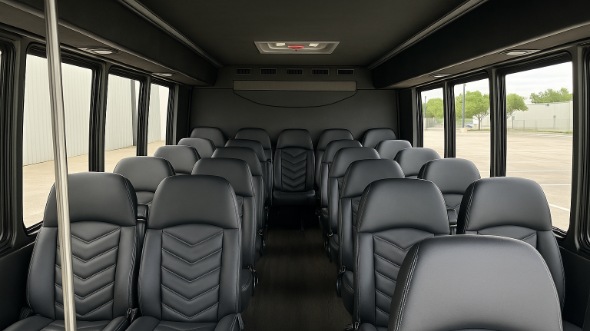 bothell 35 passenger minibus inside