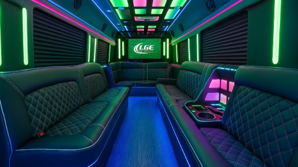 bothell party bus rental inside